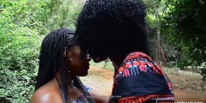 African Lesbians Licking Wet Pussy Until They Cum