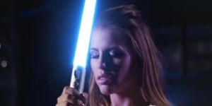 Adriana Chechik, Georgie Lyall In Star Wars The Last Temptation 1