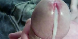 Big Cock Close-Up - Cumming Hard