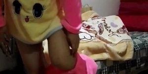 Chinese pregnant girl bare ass dance naked dance, super funny