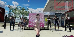 3D-naked dance -Booo?-rinno