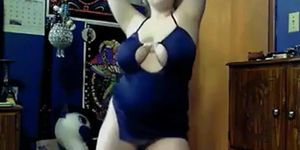 Big Busty Blonde MILF on Webcam