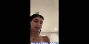 Mia Khalifa Put On Sexy Red Dress After Shower NEW PPV Onlyfans (Mia Callista)