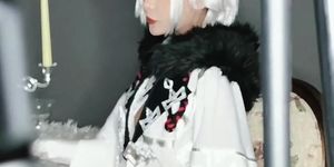 Umeko J - Arlecchino Genshin Impact Cosplay