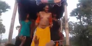 indian nude dance stage