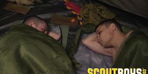 SCOUTBOYS - Scouts Austin Young & Oliver James raw fucked by hung DILF