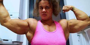 Mrs Korableva pumping muscles