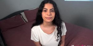 DRDADDYPOV - Pretty Brunette Angel Gostosa Pounded After Blowjob