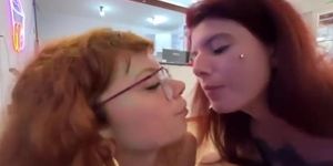 RAW FUCKING WITH TWO REDHEADS AND NO CONDOM