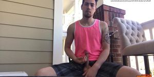 Latin Boy Cole Jacking Off