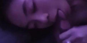 asian gf sucking cock