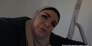 Sofia Lee is a slutty brunette with a head scarf who likes to fuck Thomas