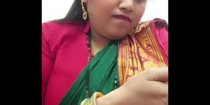 Singh-697 Neha Singh In Saare Tango Model Aunty 07/02/24 Part 1