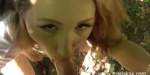 Mariskax Olga Love Fucked In The Woods Lewd