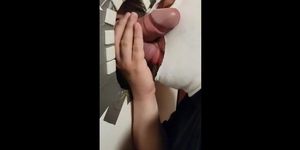 Glory Hole Amateur Takes on a Big Cock