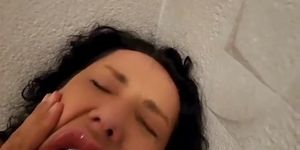 Spitting and fucking a plastic bimbo at our AirBnB - Full video on onlyfans - natali_loveyou