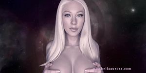 bella aurora obscess over tits