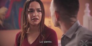 My Stepdad Watches Me Masturbate - Spanish Subs (Clarissa May, Brad Newman)