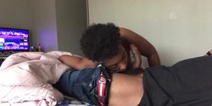 Ebony Amateur Loves Big Cock