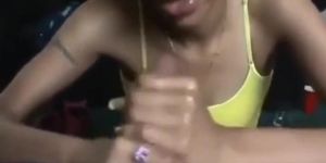 Amateur Black BBC Blowjob (Nestee Shy)