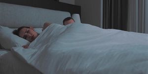 Is it dream? Step son fucks step mother in hotel share room! Step mother gets hot sex till facial / Kisscat