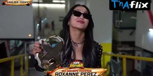 Roxanne Perez Breasts,  Underwear Scene  in Wwe Nxt Heatwave 2024