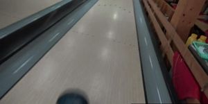 Foursome Fucking in Bowling Centre