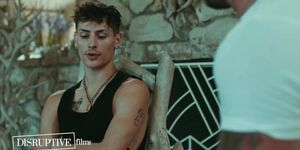 Gay Hitchhiker Picked Up & Fucked For Ride Home By Muscle Hunk - DisruptiveFilms