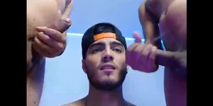 Double handjobs for latina guy on cruisingcams.com