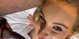 BBC Fucks Horny Slut Blonde