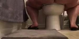 serbian fat ass on toilet