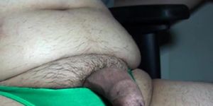 Fat Asian Bear's Erection