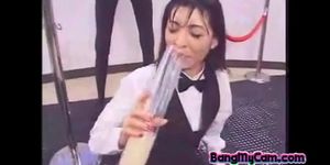 uncensored japanese camgirl drink 1l of cum camshow