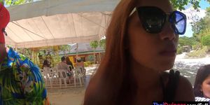 Ziplining With Big Ass Thai Amateur Girlfriend And Sex In The Hotel Afterwards