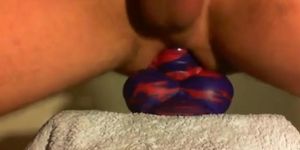 Anal Fun with Flint the Bad Dragon: Amateur Gay Fisting Video