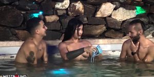 Naughty XXX Threesome In The Jacuzzi With Lola Hendricks