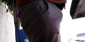 Big-Cock Daddy's Bulge Outdoors