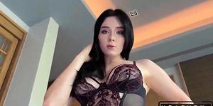 Horny Brunette Met Random Muscular Guy For Hard Fucking In Hotel Stranger Pussy Part1