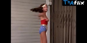 Lynda Carter Breasts Scene  in Wonder Woman