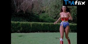 Lynda Carter Breasts Scene  in Wonder Woman