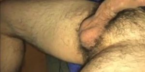 MARRIED LATINO DAD WITH BIG UNCUT MEAT JUST SHOW AND TEASE