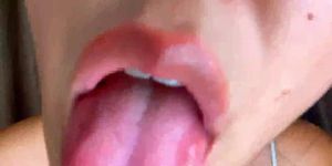Sensual Finger Sucking ASMR Tongue Fetish