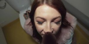 FAKEHUB - Euro deepthroating babe picked up POV before doggystyle