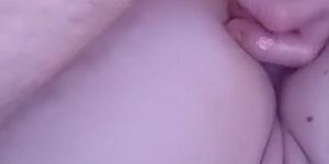 Amateur anal screw in from behind.