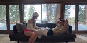 Keeping my sister's bff warm with my cock in a snowy cabin hxidtau