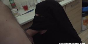 Hairy muslim wife was punished by rough sex
