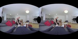 German Wunderkind – Naughty Busty Blonde VR Fuck