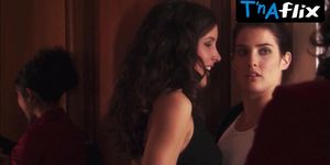Cobie Smulders Lesbian,  Breasts Scene  in The L Word (Rachel Shelley)