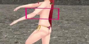 Meiling sexy swimsuit  dance