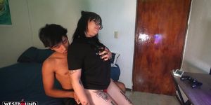 Nerdy Latina Gamer Fucked Rough By Her Horny Cousinshort